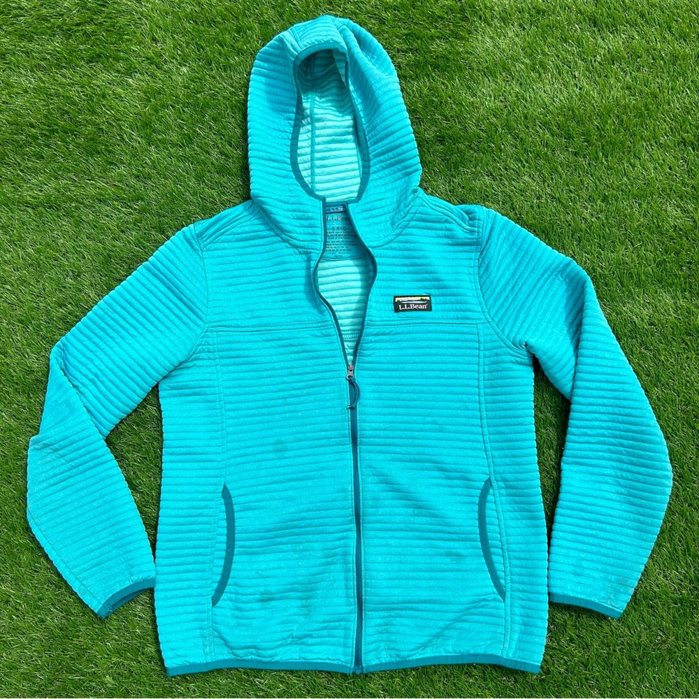 Women’s L.L. Bean Hooded Full Zip Jacket — Small